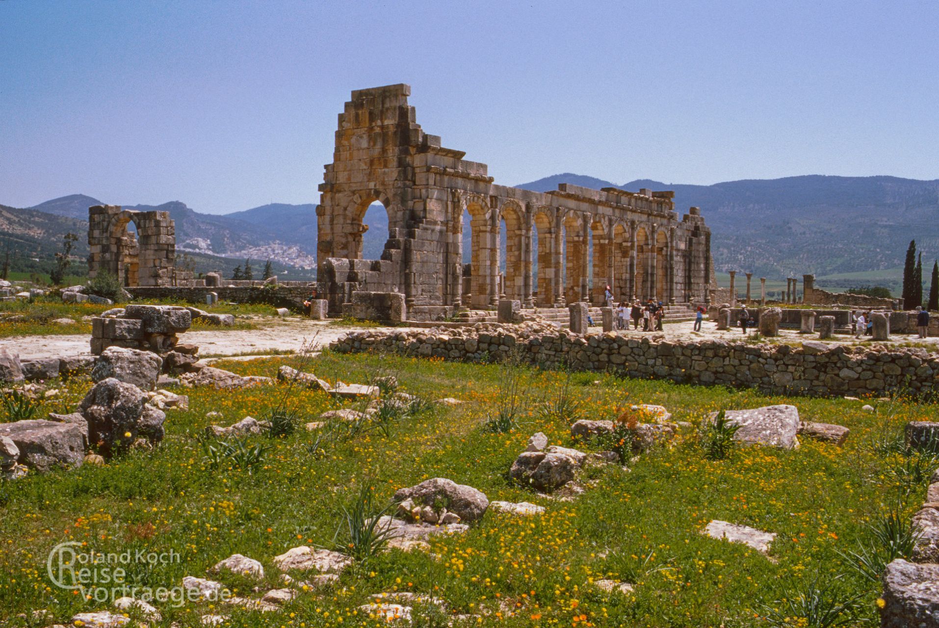 römische Ausgrabungen in Volubilis